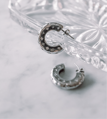 Argollas Estelar Silver - Atesorame