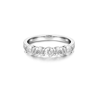 Anillo Moissanita Cintillo - Atesorame