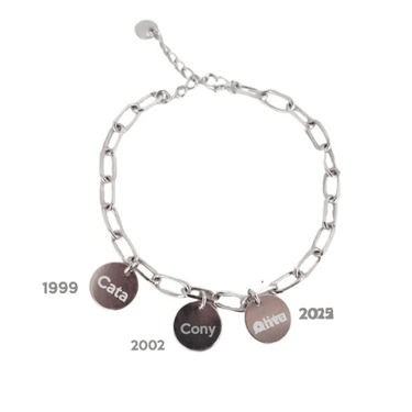 Pulsera Chain Personalizada - Atesorame