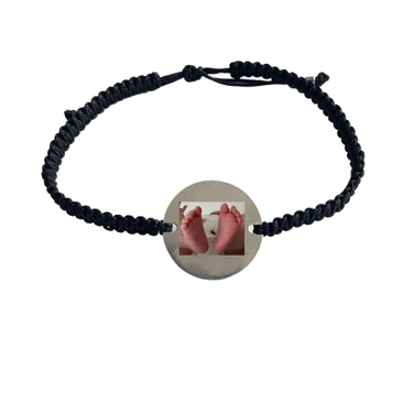 Pulsera Tejida Negra - Atesorame