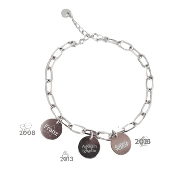 Pulsera Chain Personalizada - Atesorame