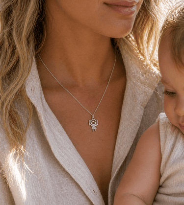 Collar Niña Plata - Atesorame