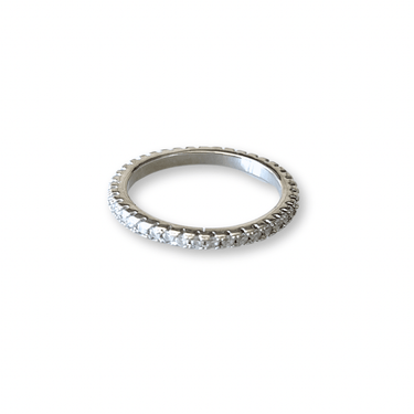 Anillo Moissanita Cintillo Infinito - Atesorame