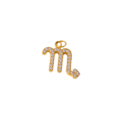 Charm Zodiac Shine Gold - Atesorame