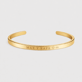 Esclava Personalizada 4mm Gold - Atesorame