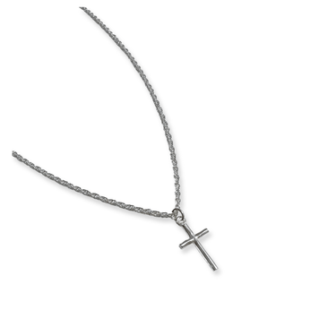 COLLAR CRUZ SILVER - Atesorame