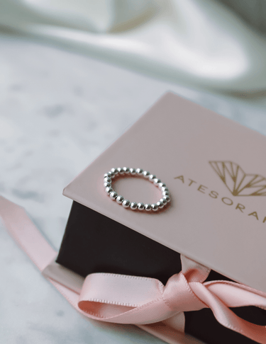 Anillo Ball 2,5mm Plata - Atesorame