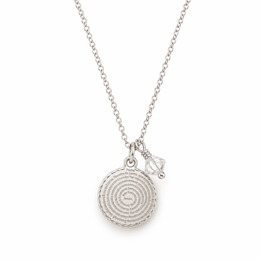 Collar Padre Nuestro Silver - Atesorame