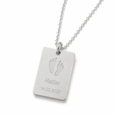Collar Medalla Naval Plata 925 - Atesorame