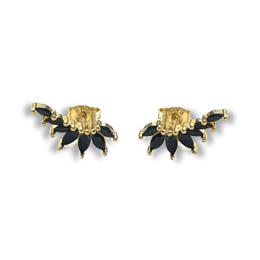 Aros Astral Gold Black - Atesorame