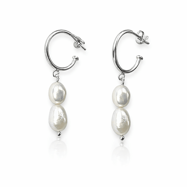 Argollas Diana Plata - Atesorame