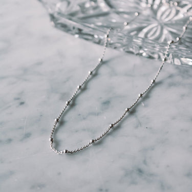 Choker Melissa M Plata - Atesorame