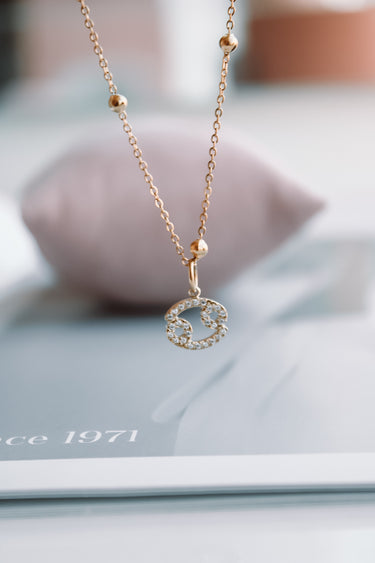Collar Zodiac Cadena Dots - Atesorame