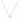 Collar Punto De Luz Moissanita Plata 4mm - Atesorame