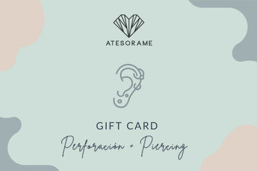 Gift Card Perforación + Piercing - Atesorame