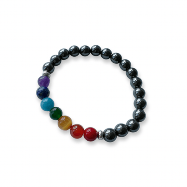 Pulsera Chakra Hematita Men - Atesorame