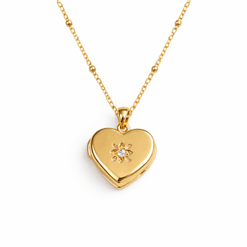 Collar Relicario Heart - Atesorame