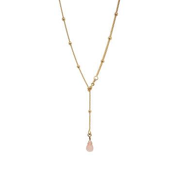 Cascada Melissa Cuarzo Rosa Gold - Atesorame