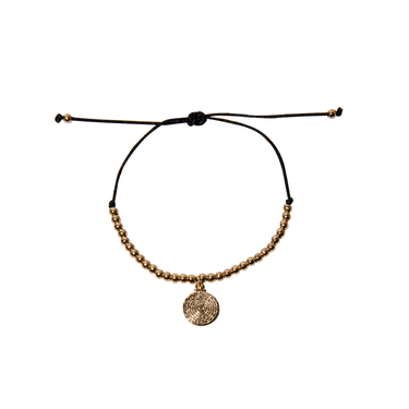 Pulsera mostacillas gold Padre Nuestro - Atesorame