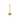 Argolla Evil Eye Gold Unidad - Atesorame