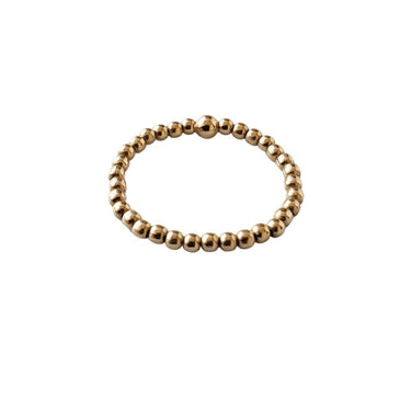 Anillo Ball 2mm oro 14k - Atesorame