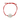 Pulsera Hilo Medalla 18mm roja - Atesorame