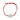 Red 18mm Medal Thread Bracelet - Atesorame