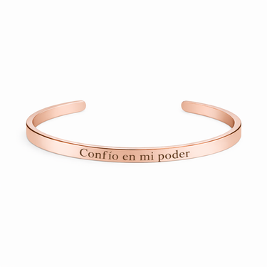Esclava Personalizada 4mm Oro Rosado