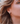 Argollas Megan Silver - Atesorame