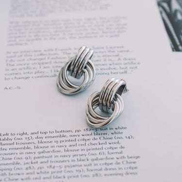 Aros Oversize Twist Silver