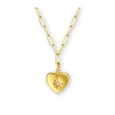 Collar Chain Heart