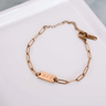 Pulsera personalizada Eslabones Gold - Atesorame