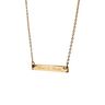 Collar Personalizado London Gold - Atesorame