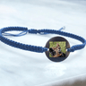 Pulsera Personalizada Tejida Azul - Atesorame