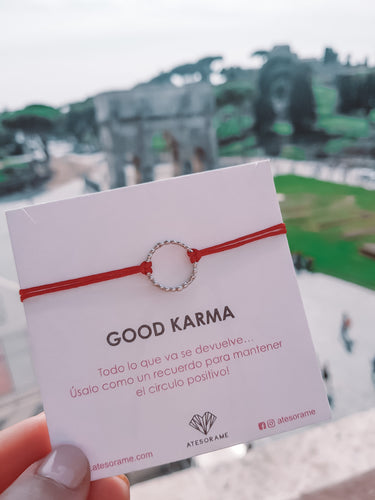 Pulsera Good Karma Hilo Rojo - Atesorame