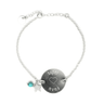 Pulsera Grabada Medalla 18mm - Atesorame