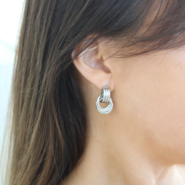 Aros Oversize Twist Silver
