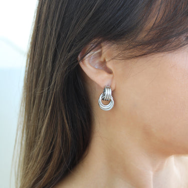 Aros Oversize Twist Silver