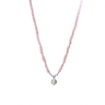 Collar Kids Cuarzo Rosa Angel De La Guarda - Atesorame