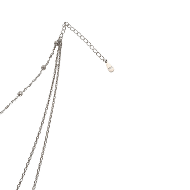 Collar Triple Maya Plata - Atesorame