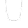 Cadena Meli Plata 45cm - Atesorame