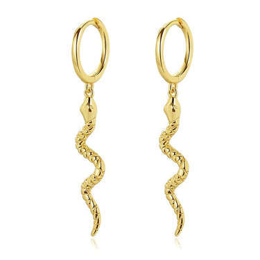 Argollas Snake Gold