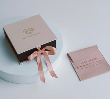 Argollas Mini Clear Silver - Atesorame