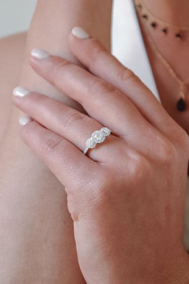 Anillo Moissanita Dinasty - Atesorame