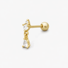 Piercing Lariat Gold - Atesorame