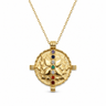 Collar Amuleto Chakras Gold - Atesorame