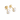 Abridores Tope Rosca Perla Cultivada Pistilo 4mm oro 18K - Atesorame