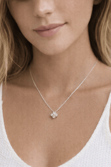 Collar Good Luck Silver - Atesorame