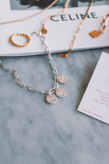 Pulsera Chain Personalizada - Atesorame