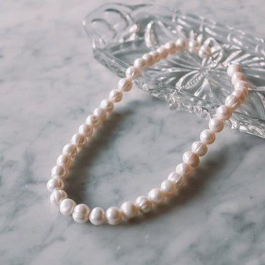 Choker Pearl Lady Di - Atesorame